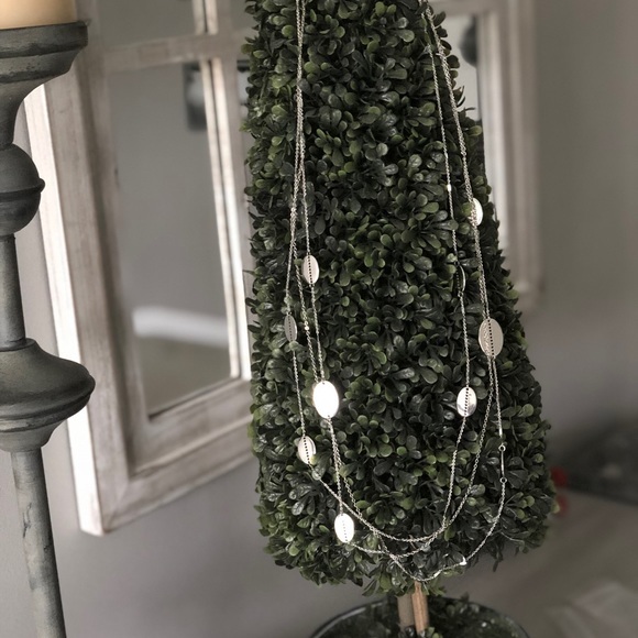 Halogen Cutout Oval Station Multistrand Necklace - Picture 4 of 6